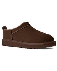 UGG - Classic Micro Genuine Shearling Lined Slip-On - Lyst