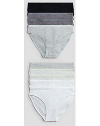 H&M - 10-Pack Cotton Briefs - Lyst