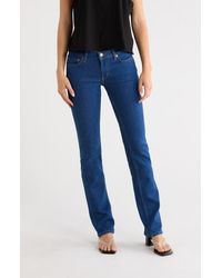 RE/DONE - The Lean Low Rise Flare Jeans - Lyst