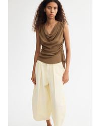 H&M - Draped One-Shoulder Top - Lyst