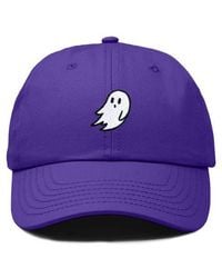 Alix - Ghost Embroidered Low Crown Cap - Lyst