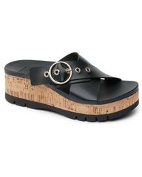 Reef - Vista Higher Gia Platform Wedge Slide Sandal - Lyst