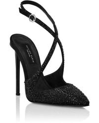 Philipp Plein - Slingback Shoes Strass - Lyst