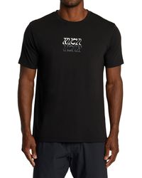 RVCA - Flip Flow Performance Graphic T-shirt - Lyst