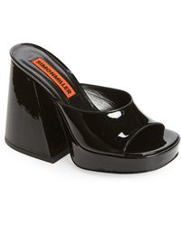 Simon Miller - Slice Heel Platform Slide Sandal - Lyst