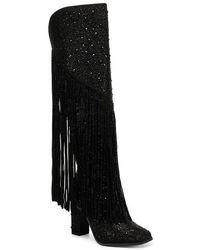 Jessica Simpson - Asire Fringe Knee High Boot - Lyst