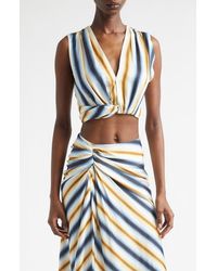 A.L.C. - Brooklyn Stripe Crop Top - Lyst