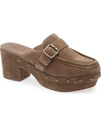 Chocolat Blu - Genni Platform Loafer Mule - Lyst