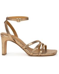 Bobbies - Davina Heeled Sandals - Lyst