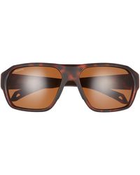Smith - Deckboss 63mm Chromapoptm Polarized Oversize Rectangle Sunglasses - Lyst