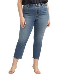 Jag Jeans - Valentina Pull-on High Waist Crop Straight Leg Jeans - Lyst