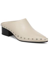Vince - August Studded Leather Mule - Lyst