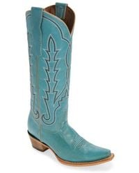 Circle - Embroidered Western Boot - Lyst