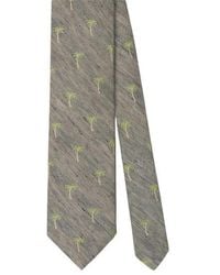 Robert Talbott - Robert Palm Silk Linen Best Of Class Necktie - Lyst