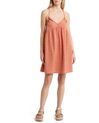 Rip Curl - Classic Surf Cotton Cover-up Dress - Lyst