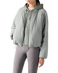 Moose Knuckles - Tegan Water Repellent Layered Down Bomber Jacket - Lyst