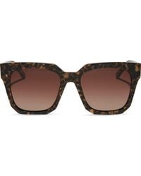 DIFF - Ariana 54Mm Gradient Square Sunglasses - Lyst