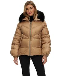 Gorski - Apres-Ski High-Low Jacket With Toscana Detachable Trim - Lyst