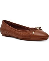 Anne Klein - Luci Cap Toe Ballet Flat - Lyst