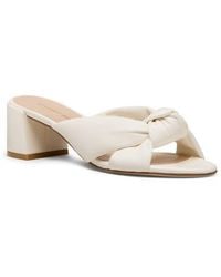 Stuart Weitzman - Soplaya Block Slide 50 - Lyst