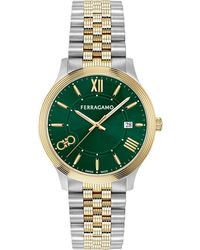 Ferragamo - Duo Bracelet Watch, 40Mm - Lyst