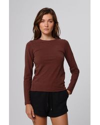 JUANA - Hemp Essentials Long Sleeve Tee - Lyst
