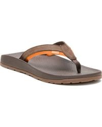 Chaco - Lowdown Leather Flip Flop - Lyst