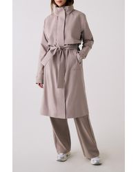 Lolë - Aliz Waterproof Trench Coat - Lyst