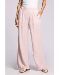 Thread & Supply - Anastasia Linen Blend Wide Leg Pants - Lyst