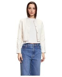 Cynthia Rowley - The London Leather Cropped Jacket - Lyst