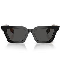 Burberry - Briar 52Mm Cat Eye Sunglasses - Lyst