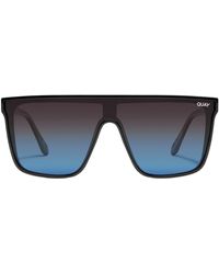 Quay - Nightfall Extra Large Polarized Shield Sunglasses - Lyst