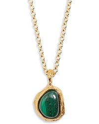 Alighieri - The Droplet Of The Mountain Malachite Pendant Necklace - Lyst