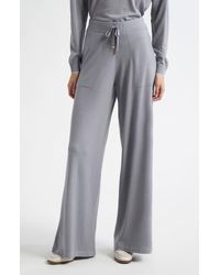 Eleventy - Wool Knit Drawstring Pants - Lyst