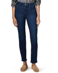 PAIGE - Gemma High Waist Cigarette Jeans - Lyst