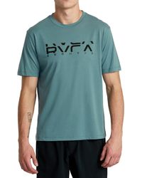 RVCA - Big Section Performance Graphic T-shirt - Lyst