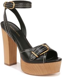 Veronica Beard - Leonardo Ankle Strap Platform Sandal - Lyst