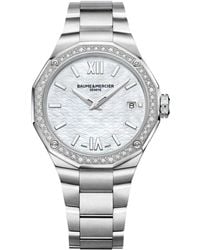 Baume & Mercier - Riviera 10662 Automatic Bracelet Watch - Lyst