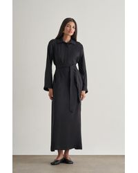 Mizalle - Belted Shirt Dress - Lyst