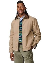 aubi - Newland Canvas Harrington Utility Jacket - Lyst
