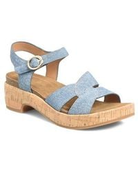 Söfft - Capri Ankle Strap Platform Sandal - Lyst