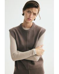 H&M - Knit Sweater Vest - Lyst