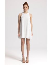 Monlicia - Calia Mini Linen Dress - Lyst