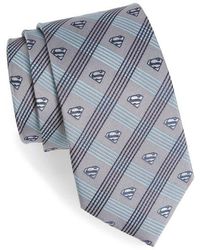 Cufflinks Inc. - 'Superman' Plaid Silk Tie - Lyst