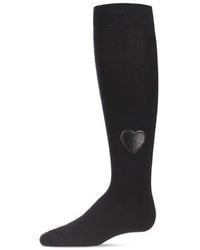 Memoi - Heart Patch Knee High Socks - Lyst