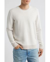 Rag & Bone - Harvey Stripe Cotton Blend Sweater - Lyst