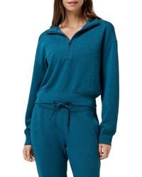Travis Mathew - Skyloft Soft Echo Half Zip Pullover - Lyst