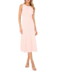 Ted Baker - Pointelle Sleeveless Sweater Dress - Lyst