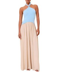 Solid & Striped - The Jordan Halter Maxi Dress - Lyst