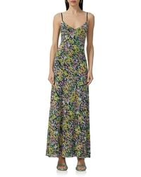 AFRM - Ember Blur Floral Maxi Dress - Lyst